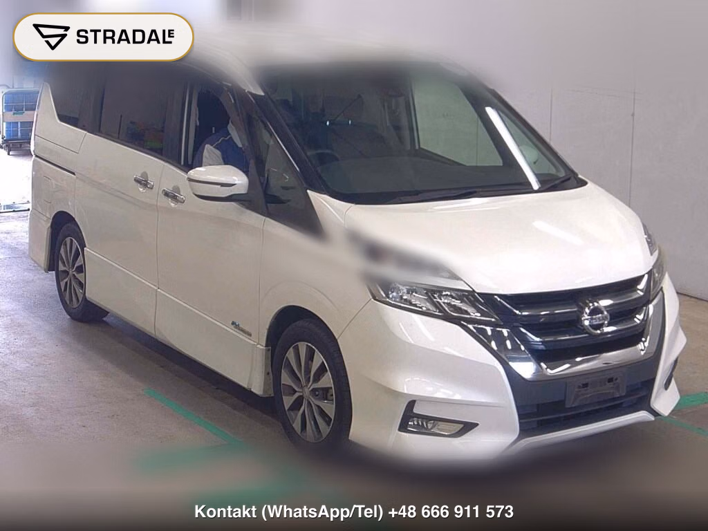 NISSAN SERENA 5D HIGHWAY STAR 2017, aukcja z Japonii, zdjęcie 1