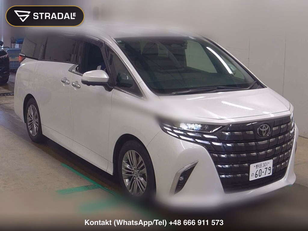TOYOTA ALPHARD Z 2024, aukcja z Japonii, zdjęcie 1