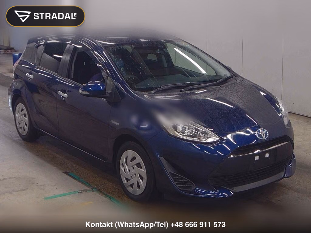 TOYOTA AQUA S STYLE BLACK 2018, aukcja z Japonii, zdjęcie 1