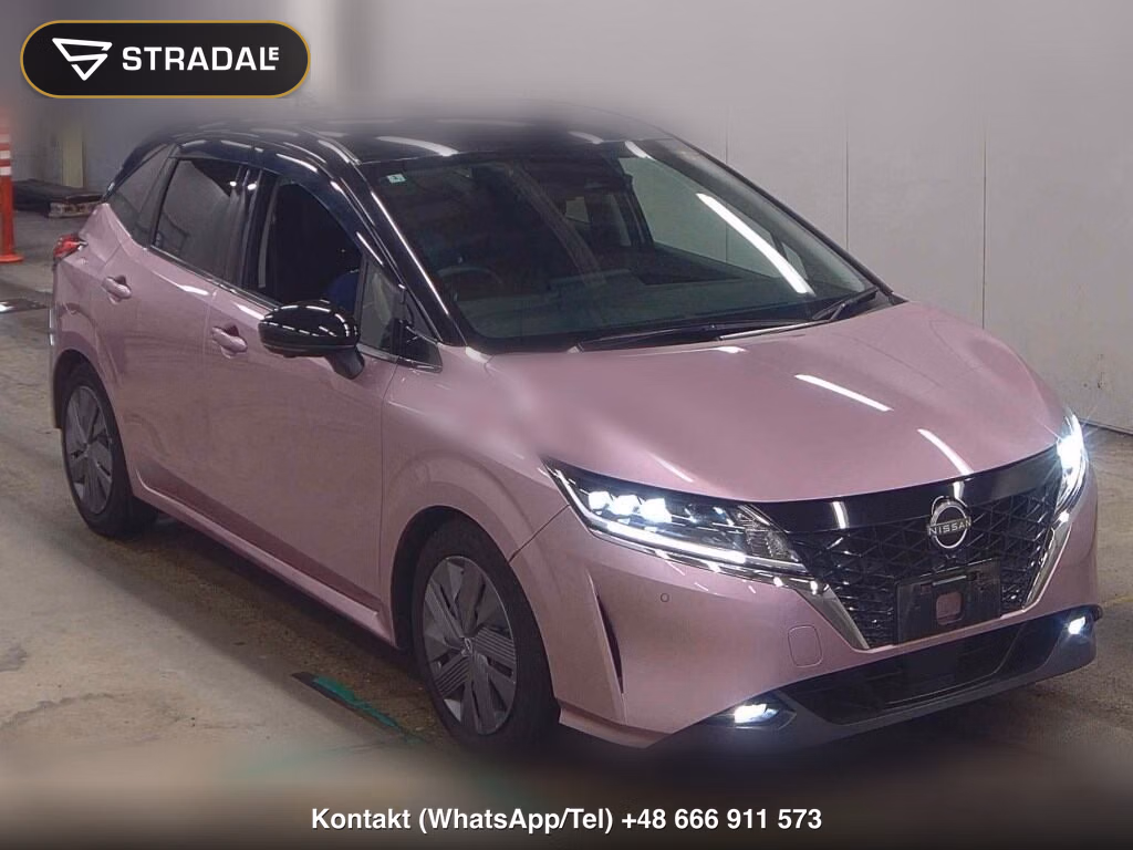 NISSAN NOTE X 2022, aukcja z Japonii, zdjęcie 1