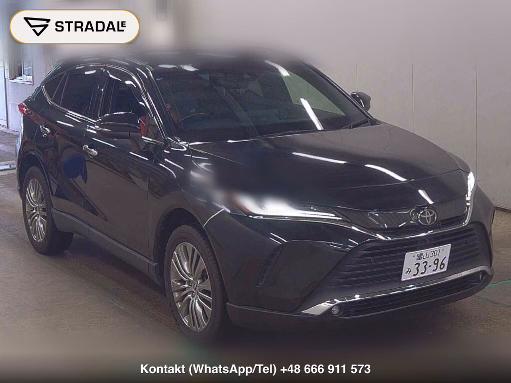 TOYOTA HARRIER 4WD Z 2021, aukcja z Japonii, zdjęcie 1