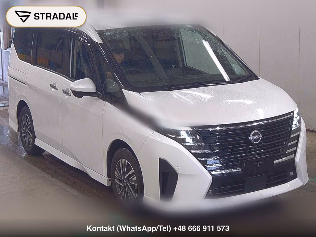 NISSAN SERENA 5D E-POWER LUXION 2023, aukcja z Japonii, zdjęcie 1