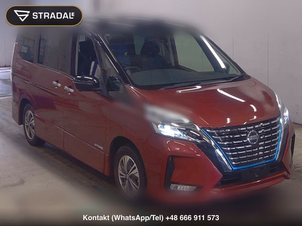 NISSAN SERENA 5D E-POWER HIGHWAY STAR V 2021, aukcja z Japonii, zdjęcie 1