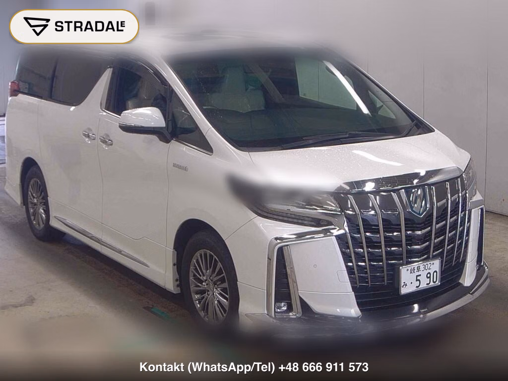 TOYOTA ALPHARD HYBRID 4WD EXECUTIVE LOUNGE S 2019, aukcja z Japonii, zdjęcie 1