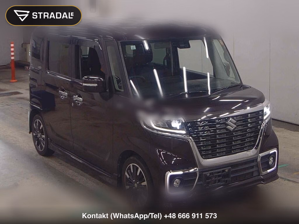 SUZUKI SPACIA CUSTOM HYBRID XS 2019, aukcja z Japonii, zdjęcie 1