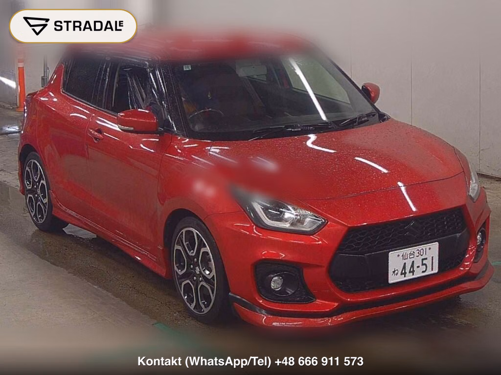 SUZUKI SWIFT SPORT BASE GRADE 2018, aukcja z Japonii, zdjęcie 1