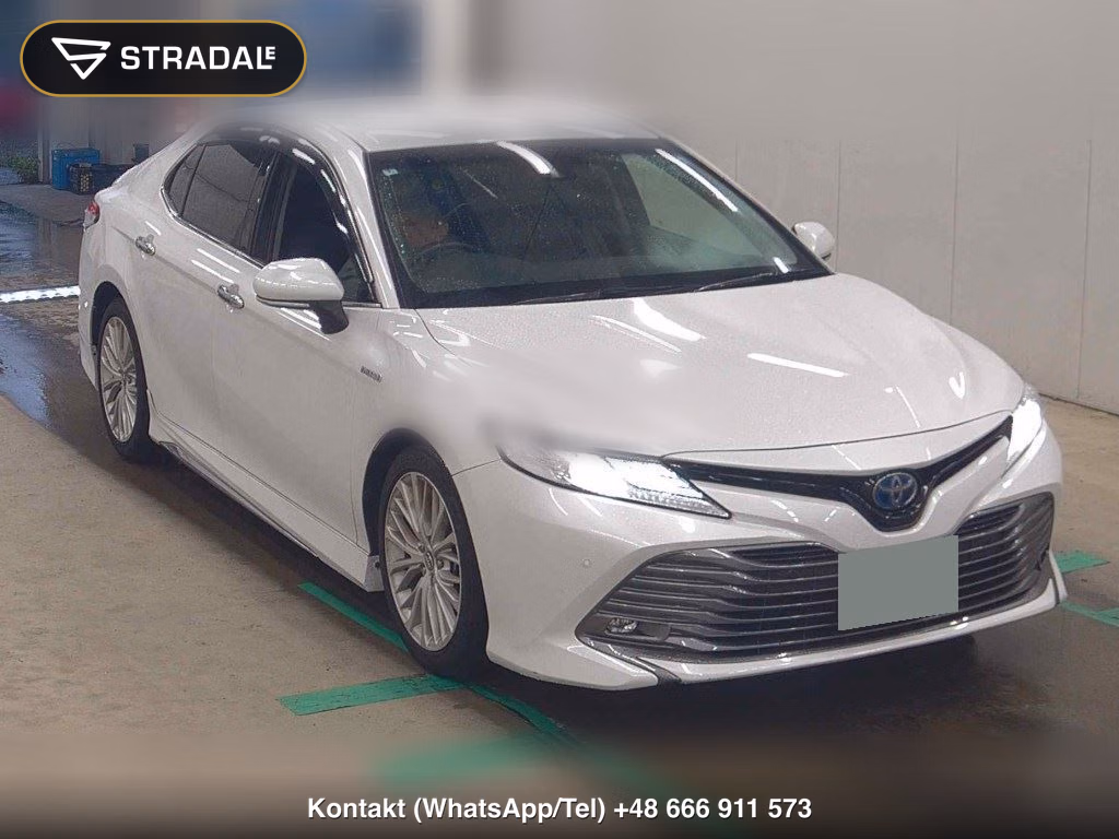 TOYOTA CAMRY 4D G LEATHER PACKAGE 2018, aukcja z Japonii, zdjęcie 1