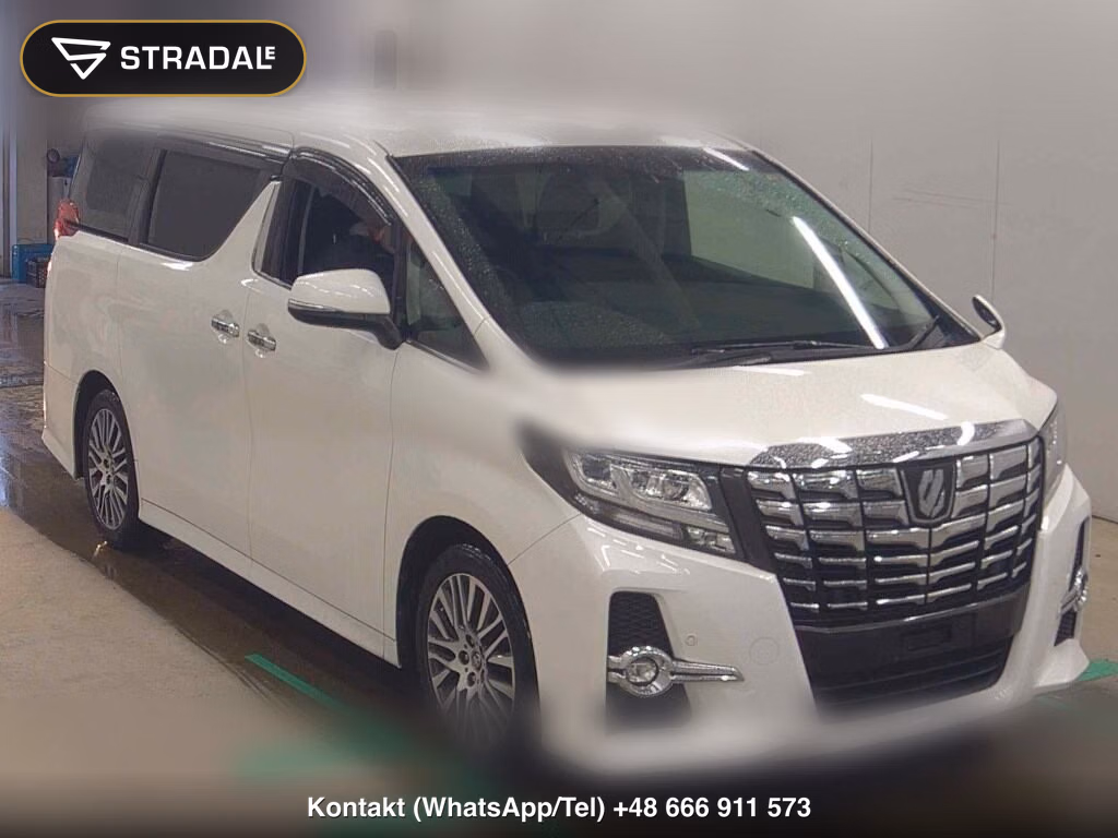 TOYOTA ALPHARD 2.5S C PACKAGE 2017, aukcja z Japonii, zdjęcie 1