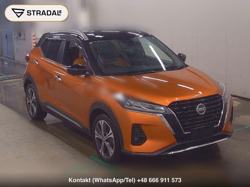 NISSAN KICKS 5D X TWO TONE INTERIOR EDITION 2021, aukcja z Japonii, zdjęcie 1