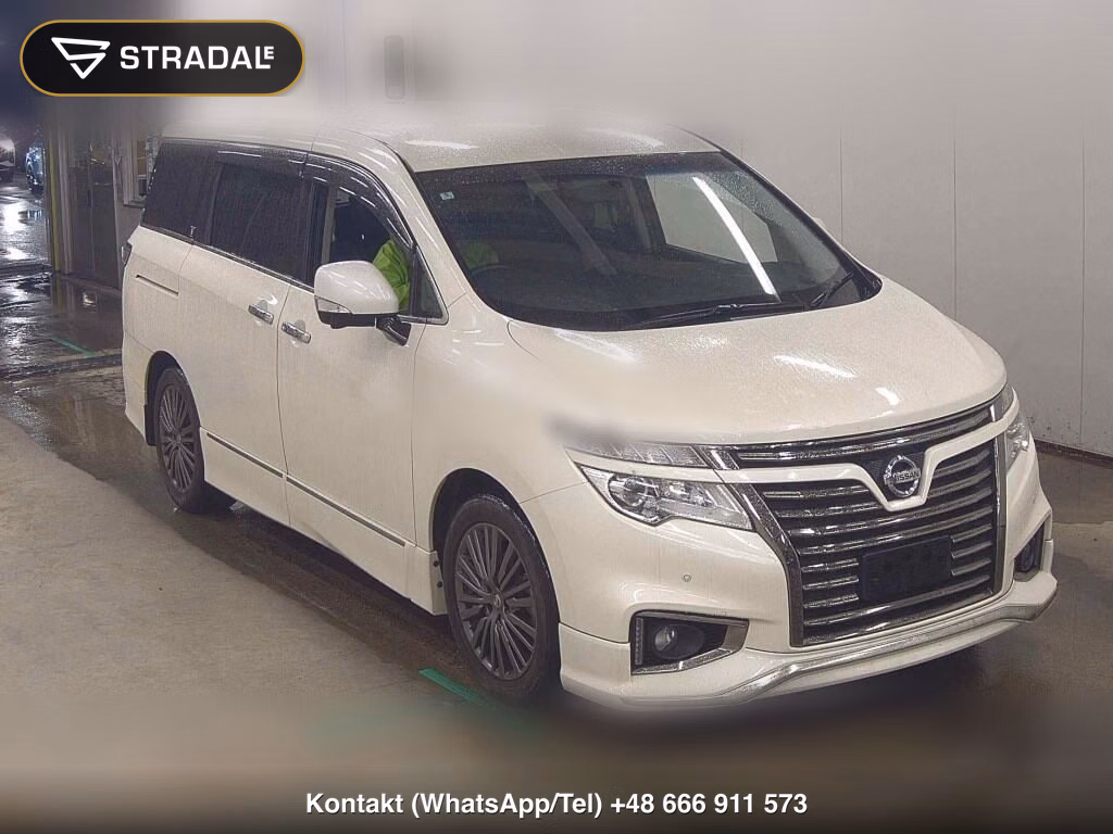 NISSAN ELGRAND 5D 250 HIGHWAY STAR PREMIUM URBAN CHROME 2016, aukcja z Japonii, zdjęcie 1