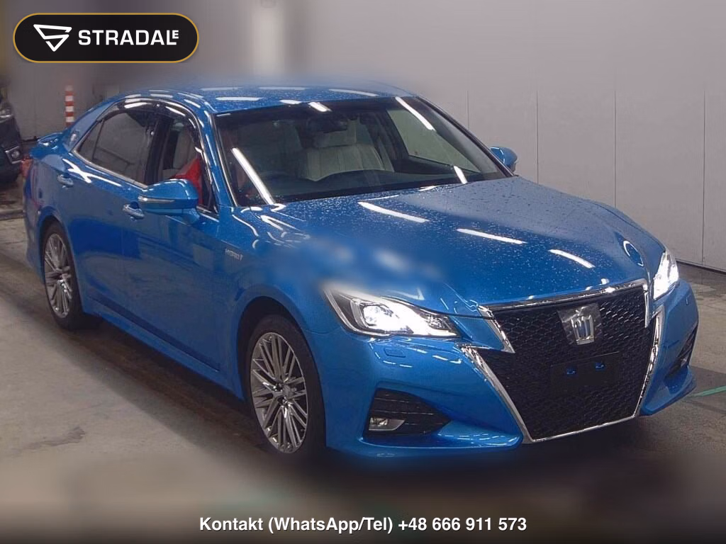 TOYOTA CROWN HYBRID 4WD ATHLETE G FOUR 2016, aukcja z Japonii, zdjęcie 1