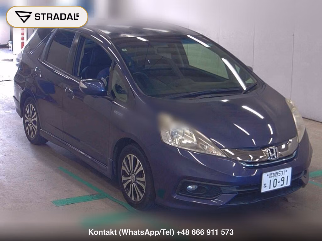 HONDA FIT SHUTTLE HYBRID HYBRID SMART SELECTION COOL EDITION 2014, aukcja z Japonii, zdjęcie 1