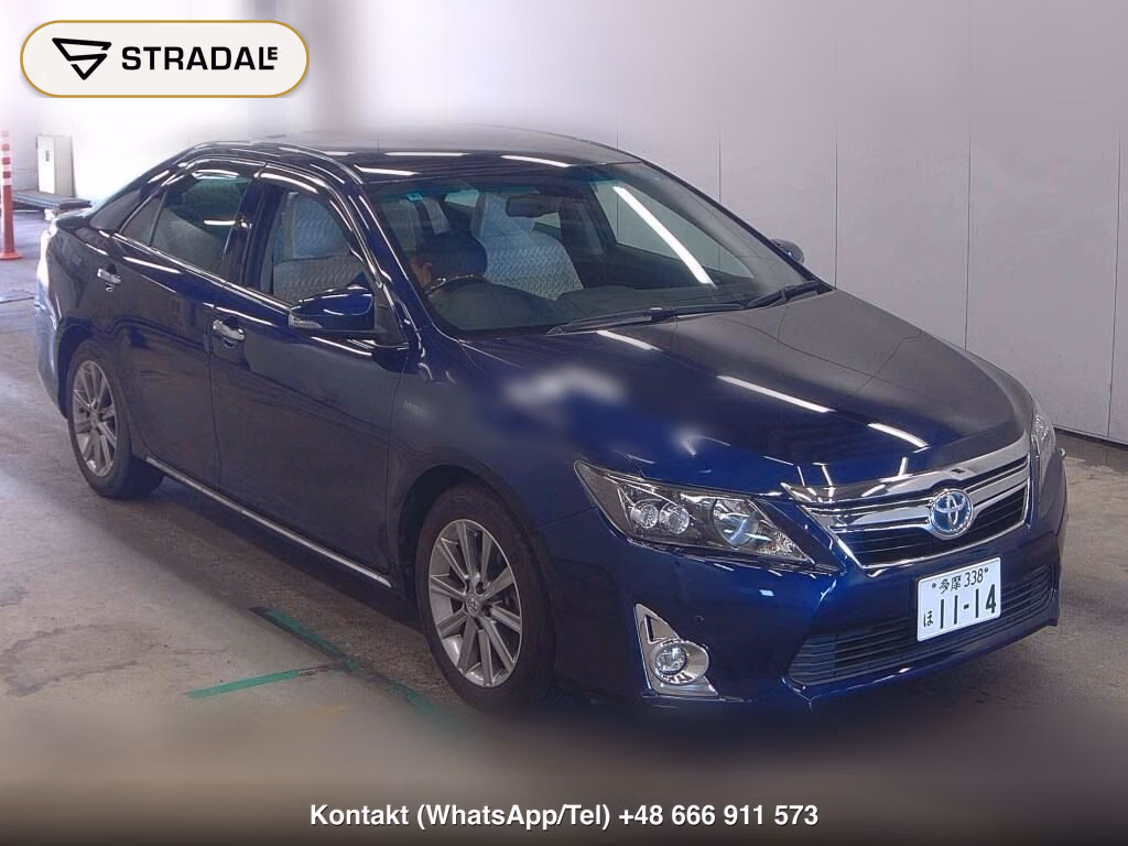 TOYOTA CAMRY 4D HYBRID G PACKAGE PREMIUM BLACK 2014, aukcja z Japonii, zdjęcie 1