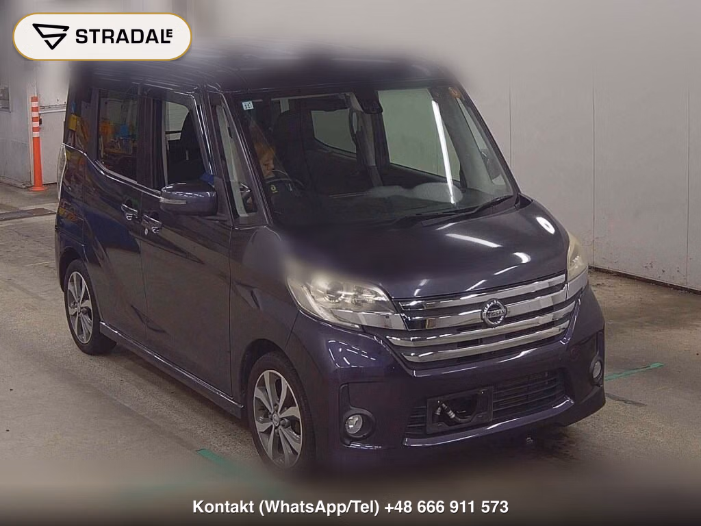 NISSAN DAYZ ROOX HIGHWAY STAR X G PACKAGE 2015, aukcja z Japonii, zdjęcie 1