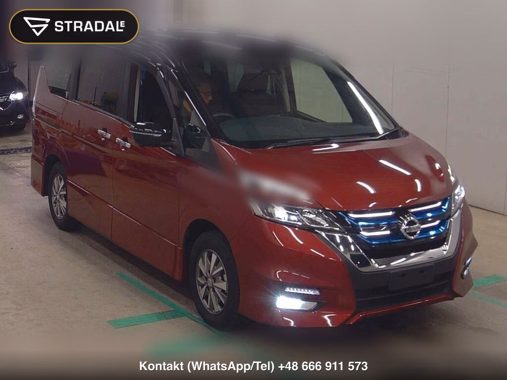 NISSAN SERENA 5D E-POWER HIGHWAY STAR 2019, aukcja z Japonii, zdjęcie 1
