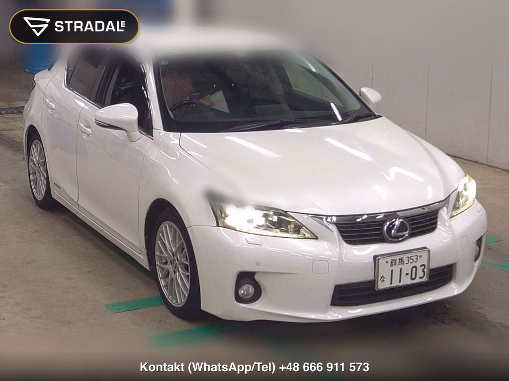 LEXUS CT CT200H VERSION C 2011, aukcja z Japonii, zdjęcie 1