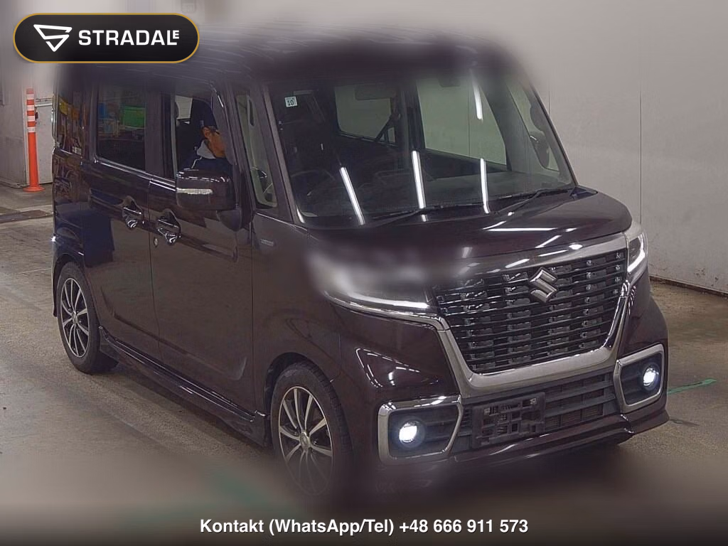 SUZUKI SPACIA CUSTOM HYBRID GS 2019, aukcja z Japonii, zdjęcie 1