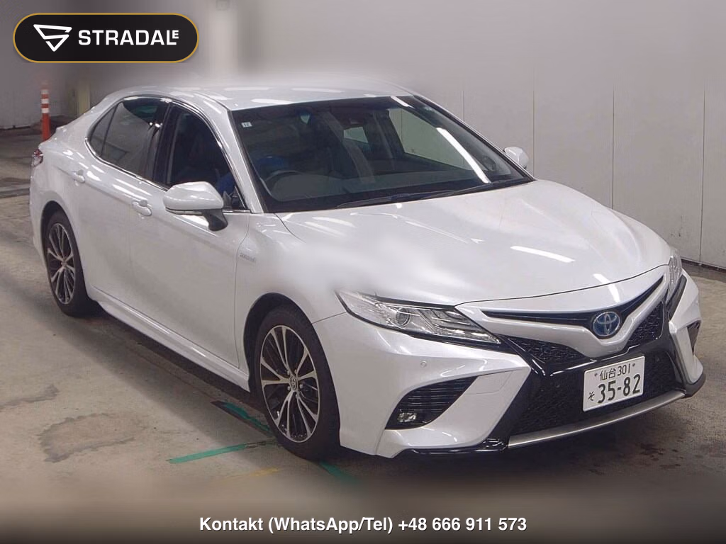 TOYOTA CAMRY 4D WS LEATHER PACKAGE 2019, aukcja z Japonii, zdjęcie 1