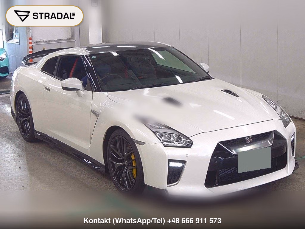 NISSAN GT-R 4WD BLACK EDITION 2017, aukcja z Japonii, zdjęcie 1