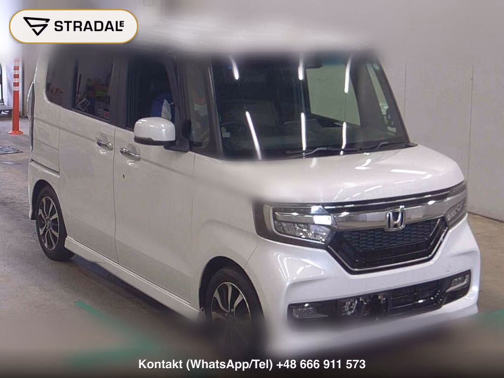 HONDA N-BOX CUSTOM G・L HONDA SENSING 2019, aukcja z Japonii, zdjęcie 1