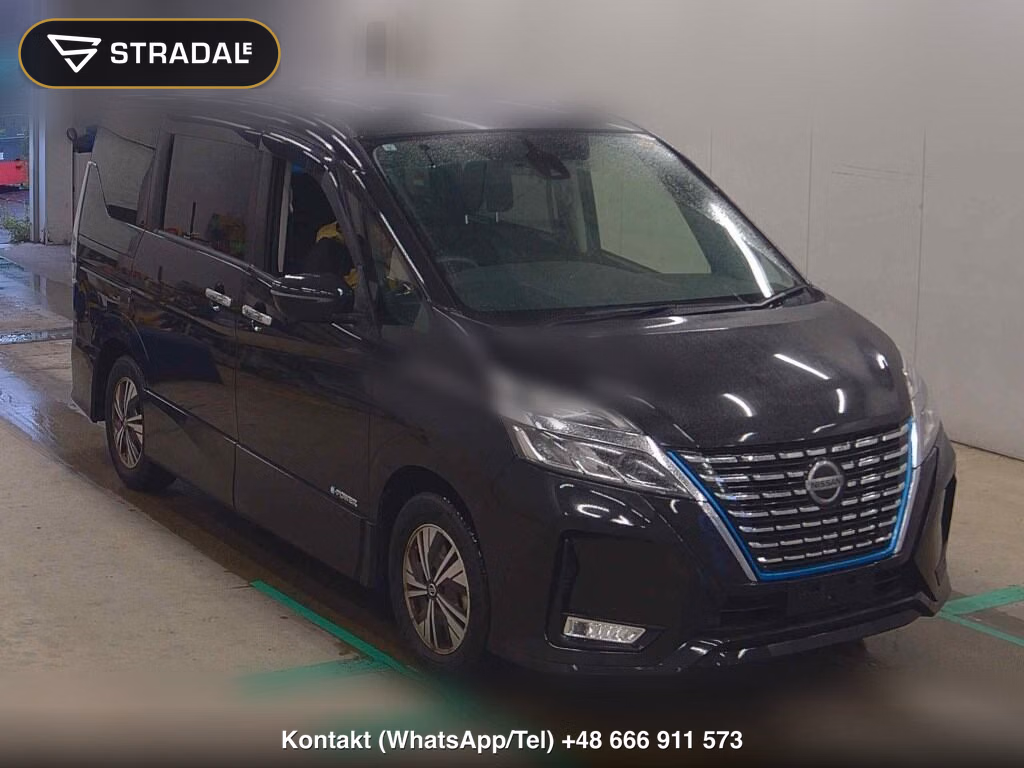 NISSAN SERENA 5D E-POWER HIGHWAY STAR 2019, aukcja z Japonii, zdjęcie 1