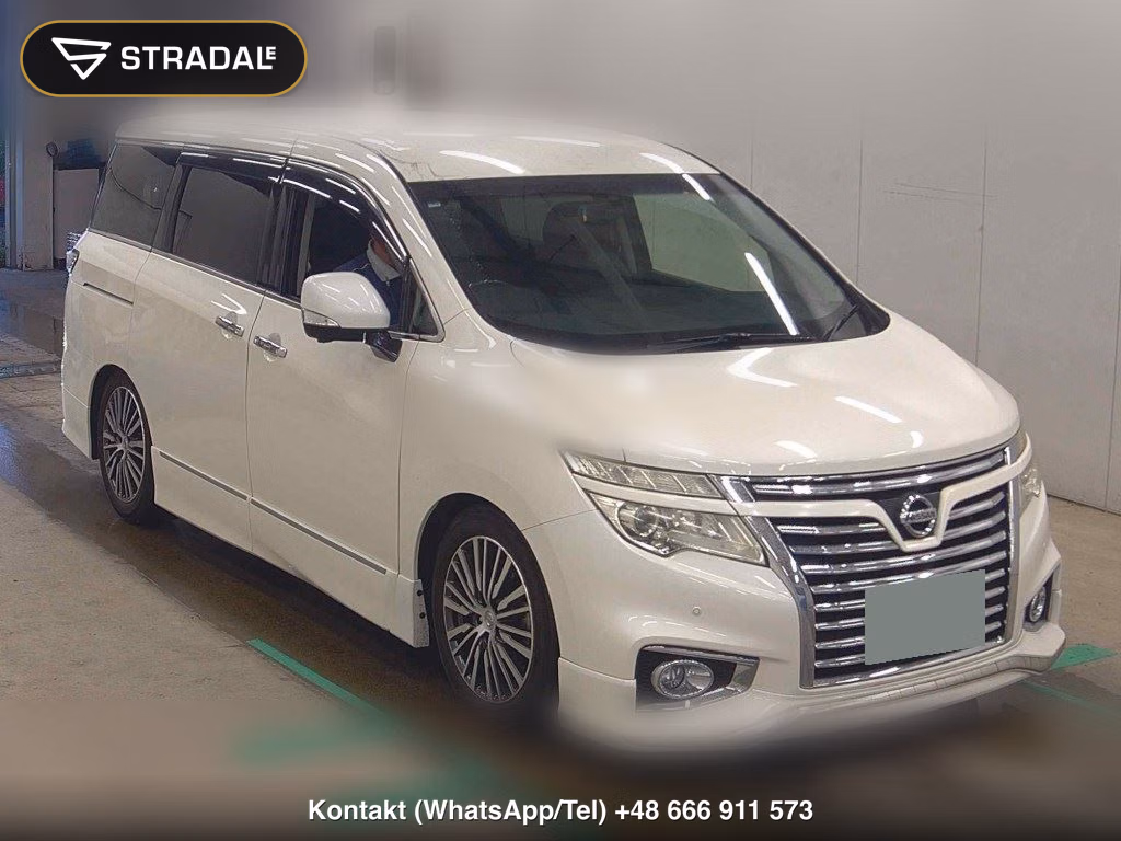 NISSAN ELGRAND 5D 250 HIGHWAY STAR 2014, aukcja z Japonii, zdjęcie 1