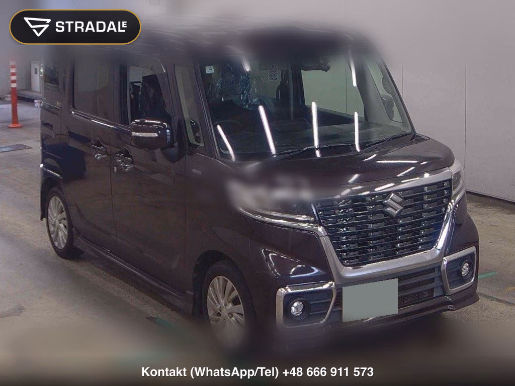 SUZUKI SPACIA CUSTOM HYBRID GS 2019, aukcja z Japonii, zdjęcie 1
