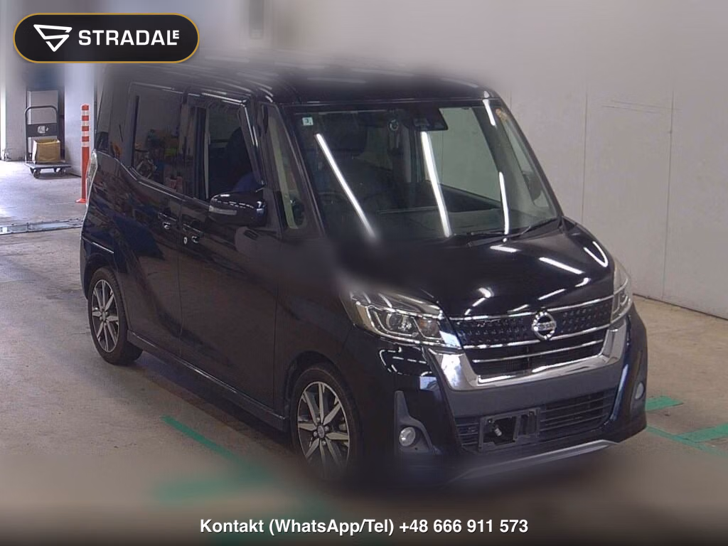 NISSAN DAYZ ROOX 4WD HIGHWAY STAR G TURBO 2018, aukcja z Japonii, zdjęcie 1