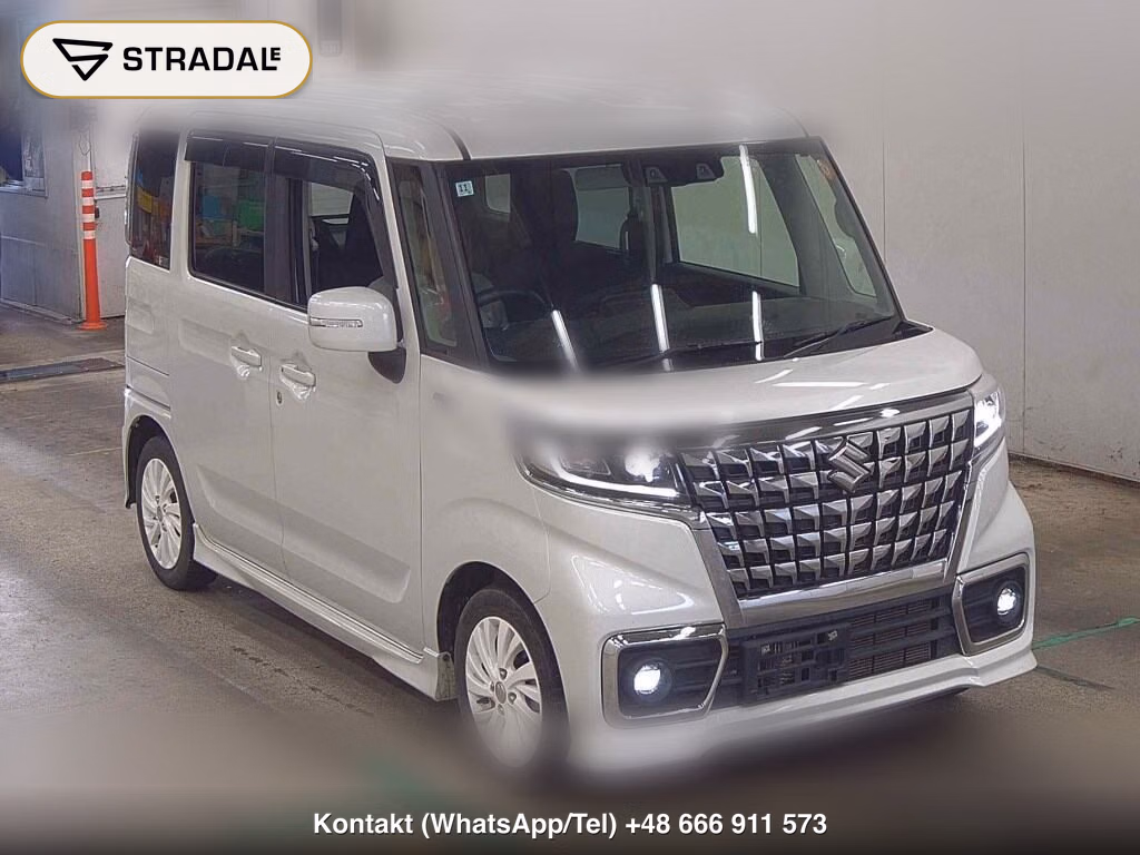 SUZUKI SPACIA CUSTOM HYBRID GS 2022, aukcja z Japonii, zdjęcie 1