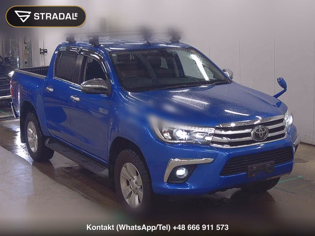 TOYOTA HILUX 4D 4WD Z 2018, aukcja z Japonii, zdjęcie 1