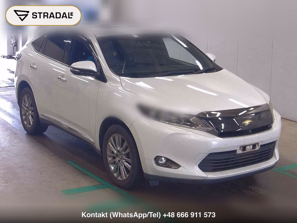 TOYOTA HARRIER PREMIUM ADVANCED PACKAGE 2015, aukcja z Japonii, zdjęcie 1