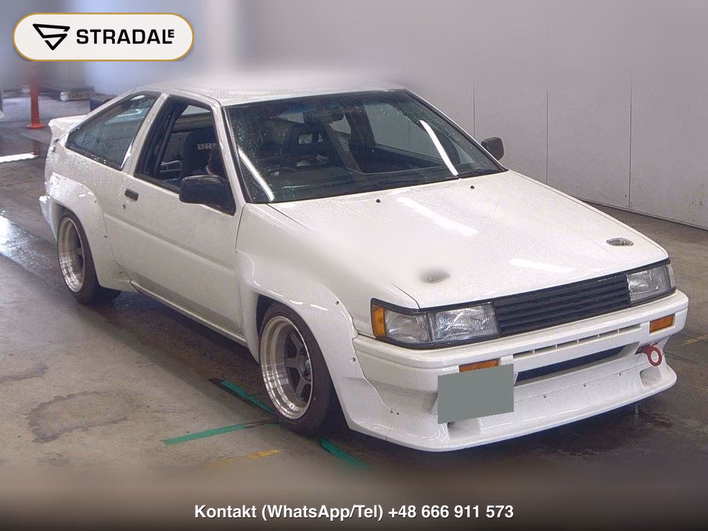 TOYOTA SPRINTER TRUENO 2D GT APEX 1984, aukcja z Japonii, zdjęcie 1