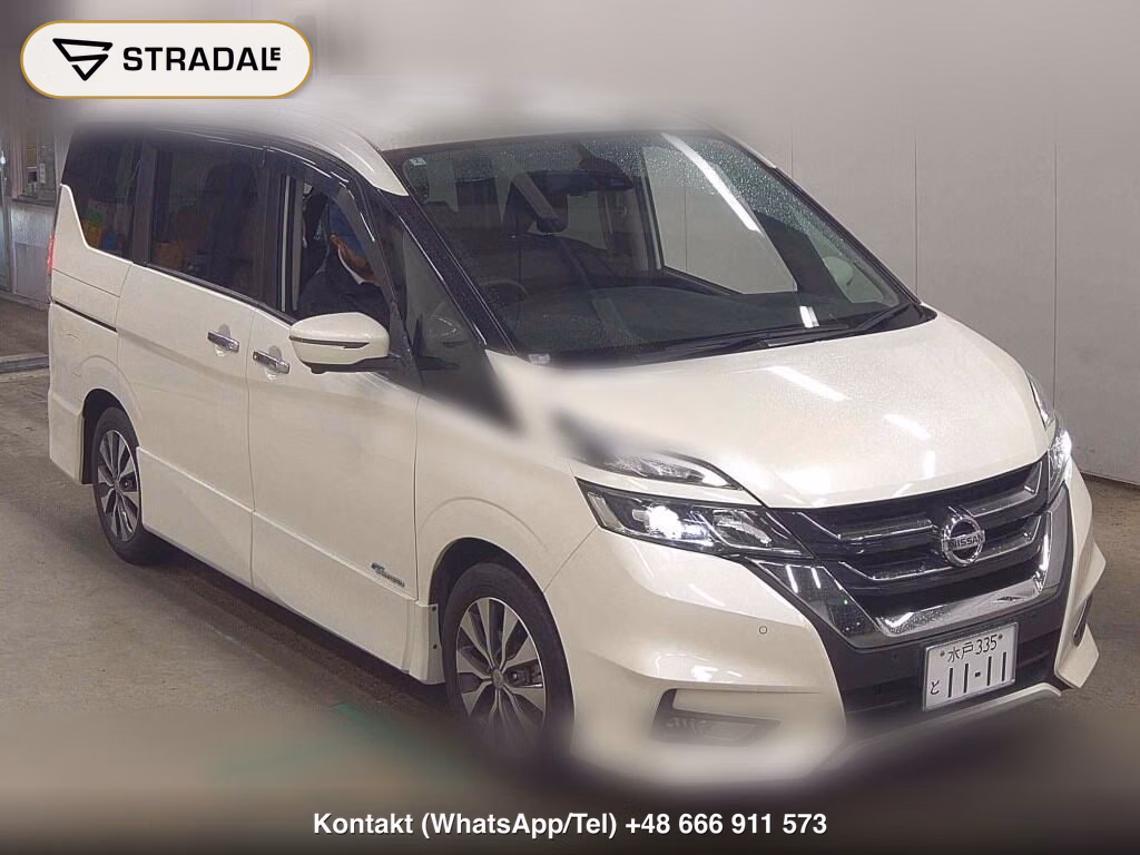 NISSAN SERENA 5D HIGHWAY STAR V SELECTION 2018, aukcja z Japonii, zdjęcie 1