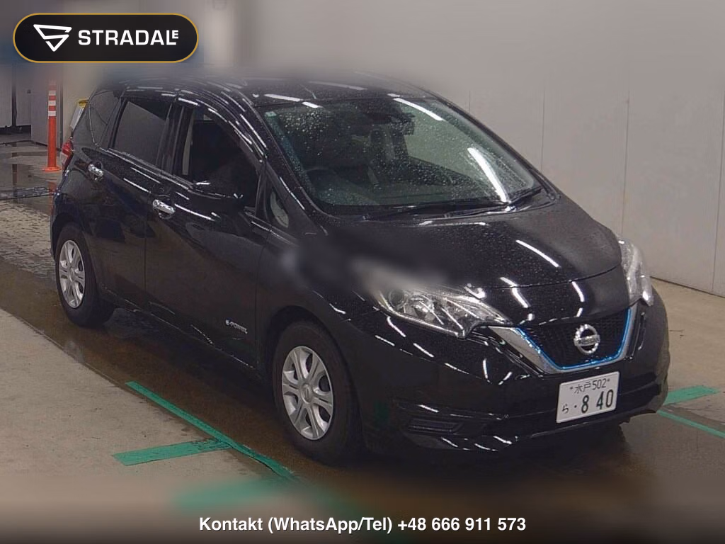 NISSAN NOTE E-POWER X 2018, aukcja z Japonii, zdjęcie 1