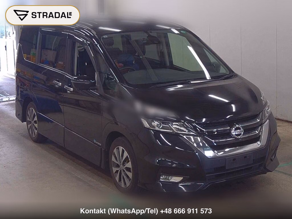 NISSAN SERENA 5D HIGHWAY STAR V SELECTION 2017, aukcja z Japonii, zdjęcie 1