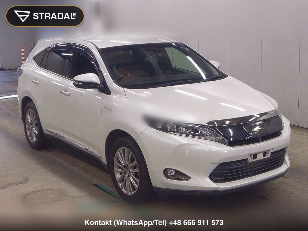 TOYOTA HARRIER HYBRID 4WD PREMIUM ADVANCED PACKAGE 2016, aukcja z Japonii, zdjęcie 1