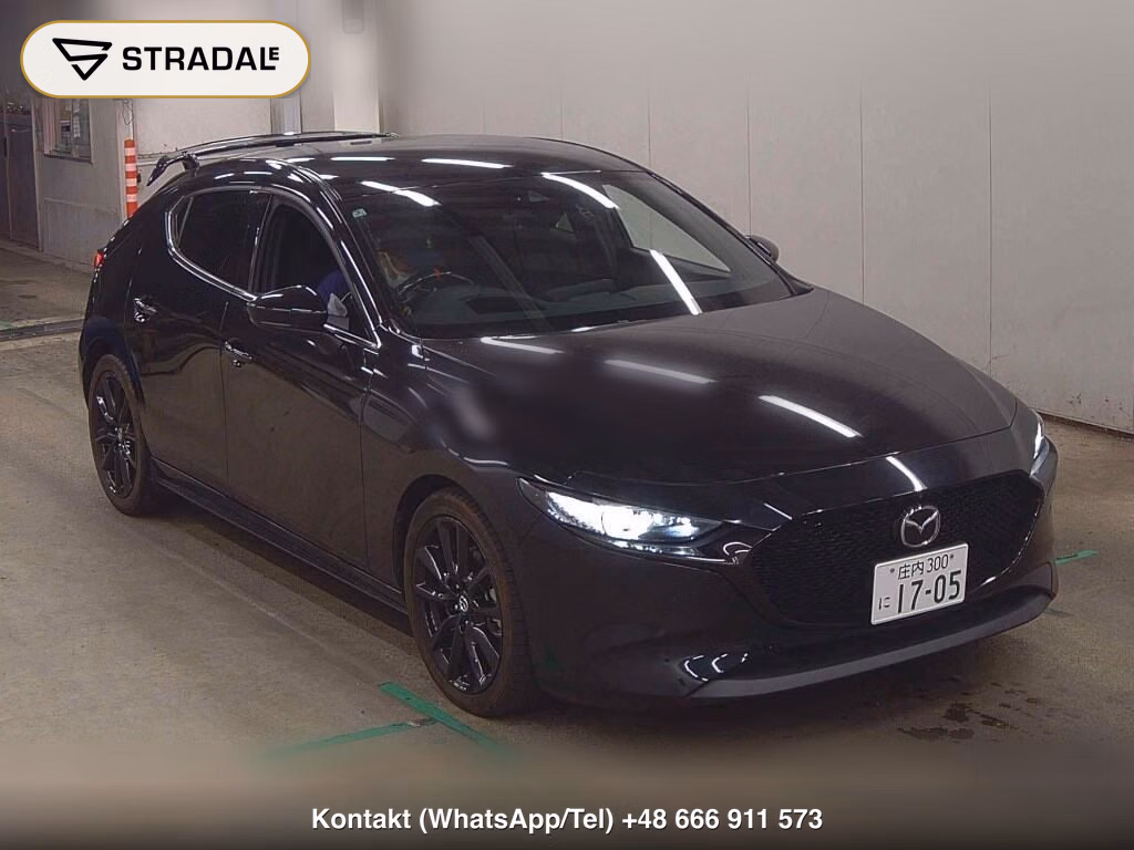 MAZDA MAZDA3 FASTBACK 20S BLACK TONE EDITION 2022, aukcja z Japonii, zdjęcie 1
