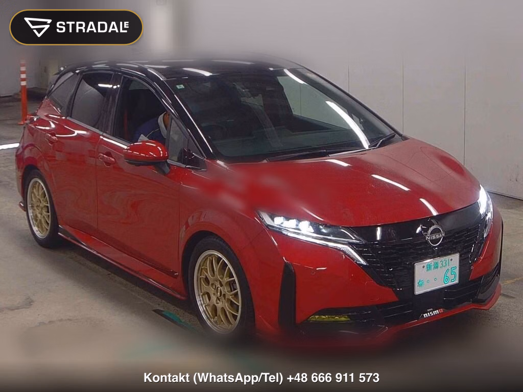 NISSAN AURA NISMO 2022, aukcja z Japonii, zdjęcie 1
