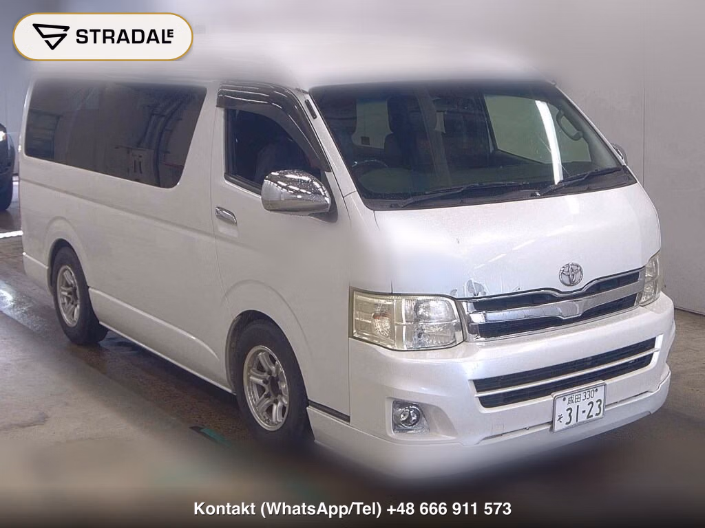 TOYOTA HIACE WAGON 4D GL 2012, aukcja z Japonii, zdjęcie 1