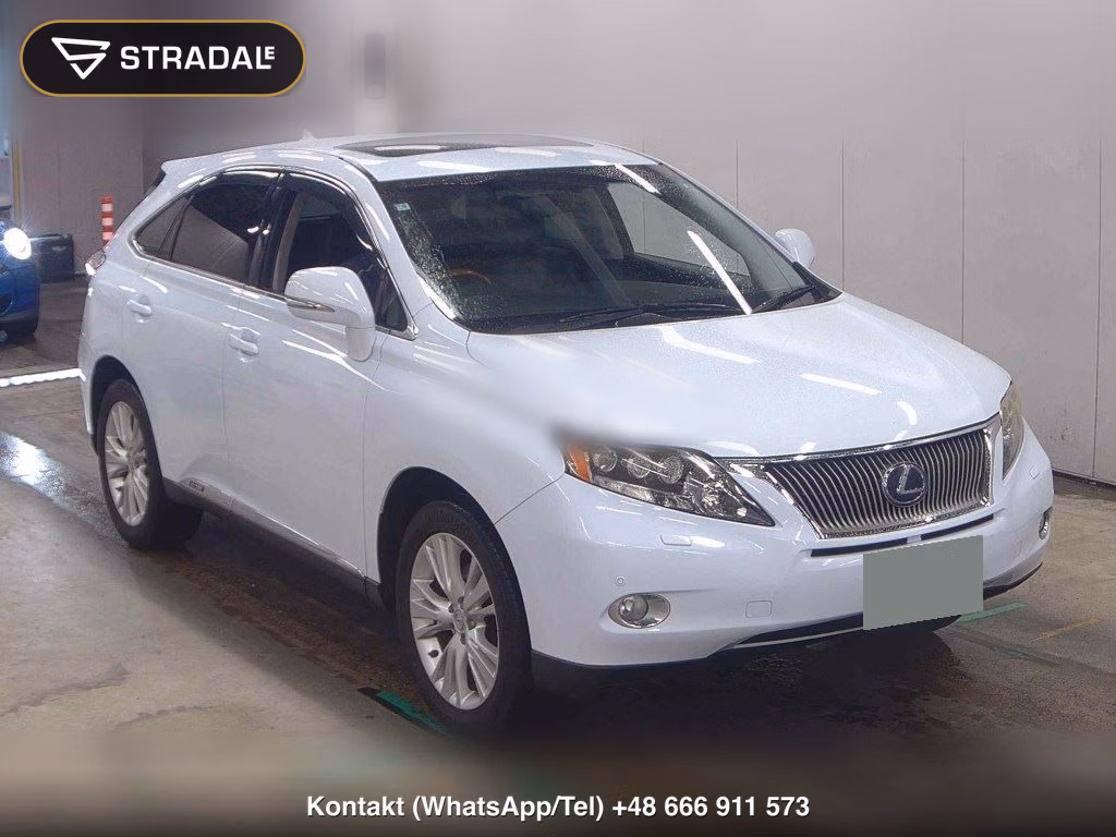 LEXUS RX 4WD RX450H VERSION L 2009, aukcja z Japonii, zdjęcie 1