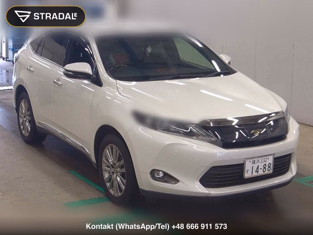 TOYOTA HARRIER PREMIUM 2016, aukcja z Japonii, zdjęcie 1