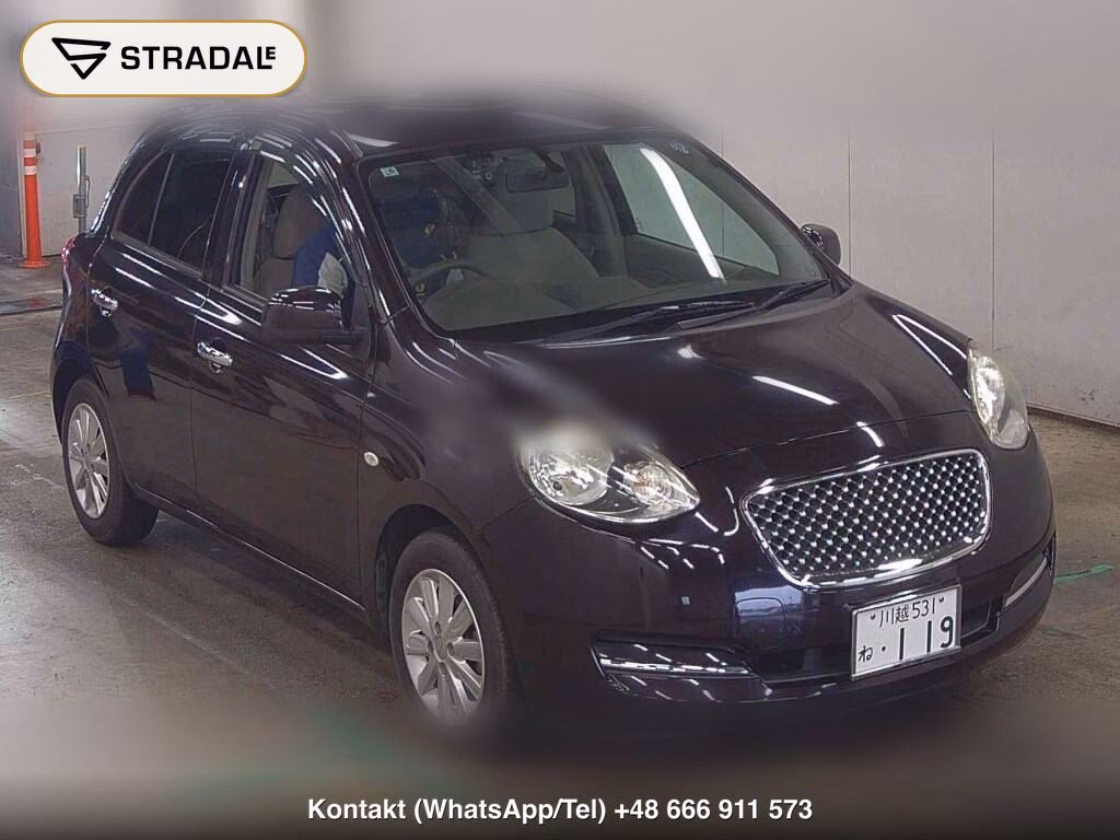 NISSAN MARCH 5D BOLERO 2019, aukcja z Japonii, zdjęcie 1