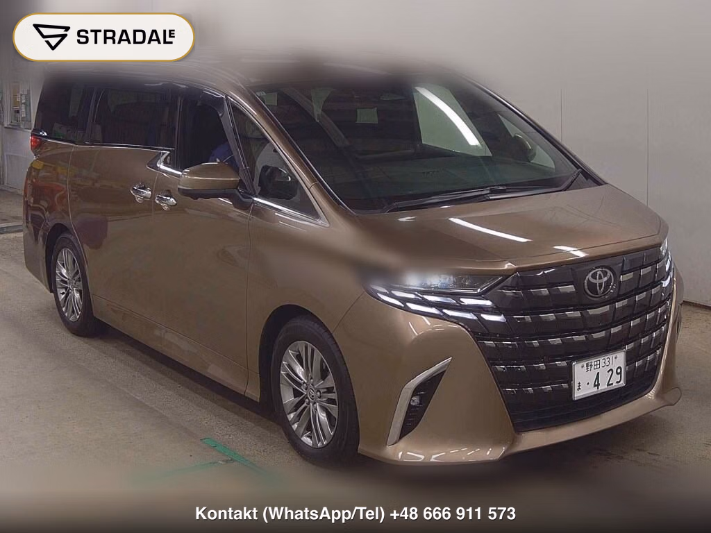 TOYOTA ALPHARD Z 2025, aukcja z Japonii, zdjęcie 1