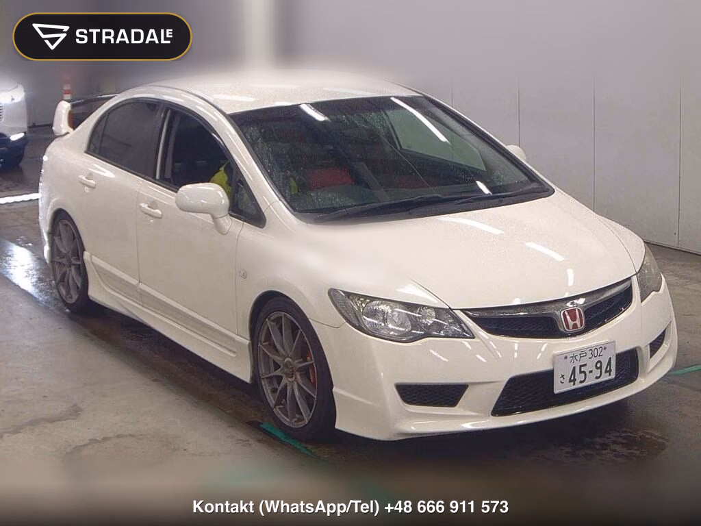 HONDA CIVIC 4D TYPE R 2008, aukcja z Japonii, zdjęcie 1