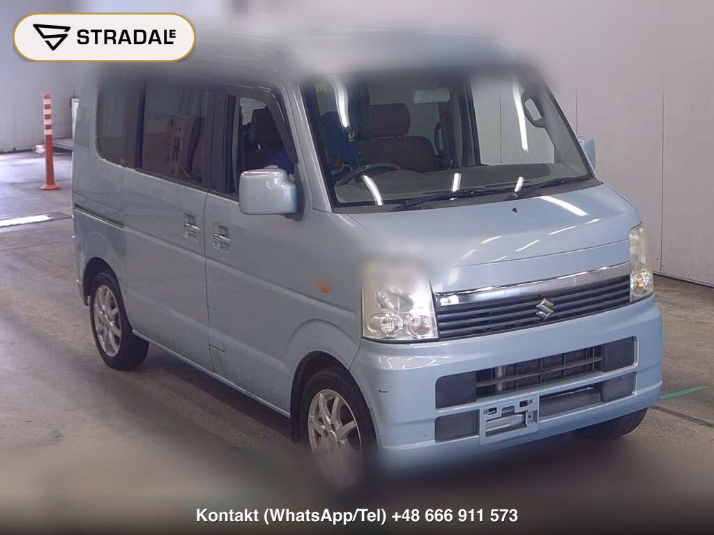 SUZUKI EVERY WAGON 4WD JP 2008, aukcja z Japonii, zdjęcie 1