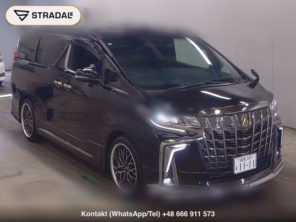 TOYOTA ALPHARD S TYPE GOLDⅢ 2022, aukcja z Japonii, zdjęcie 1