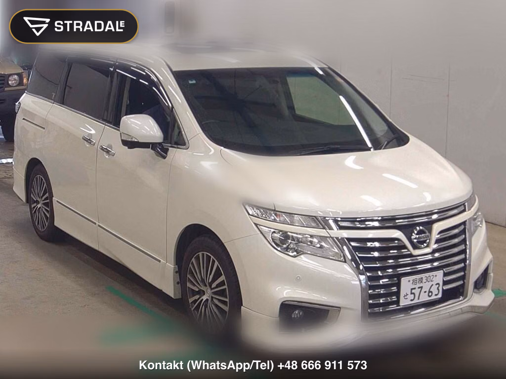 NISSAN ELGRAND 5D 350 HIGHWAY STAR 2014, aukcja z Japonii, zdjęcie 1