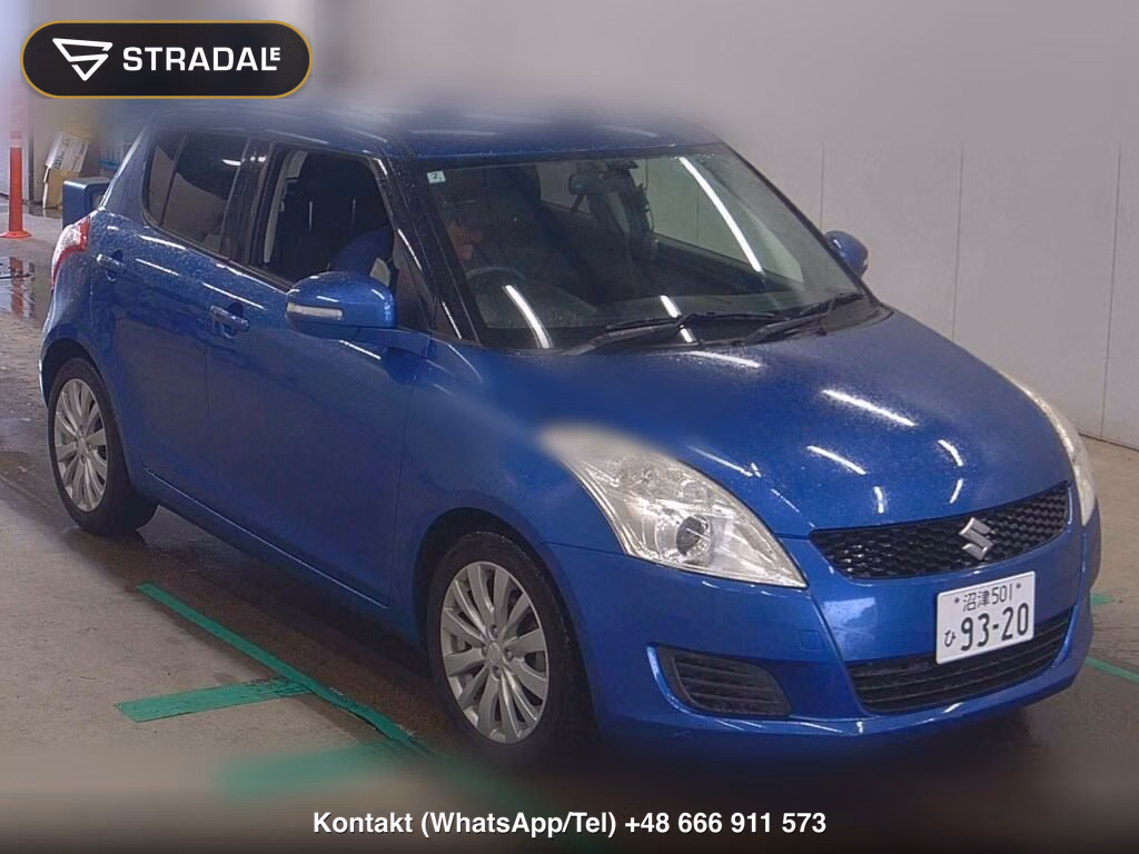 SUZUKI SWIFT 5D XL IDLING STOP 2012, aukcja z Japonii, zdjęcie 1