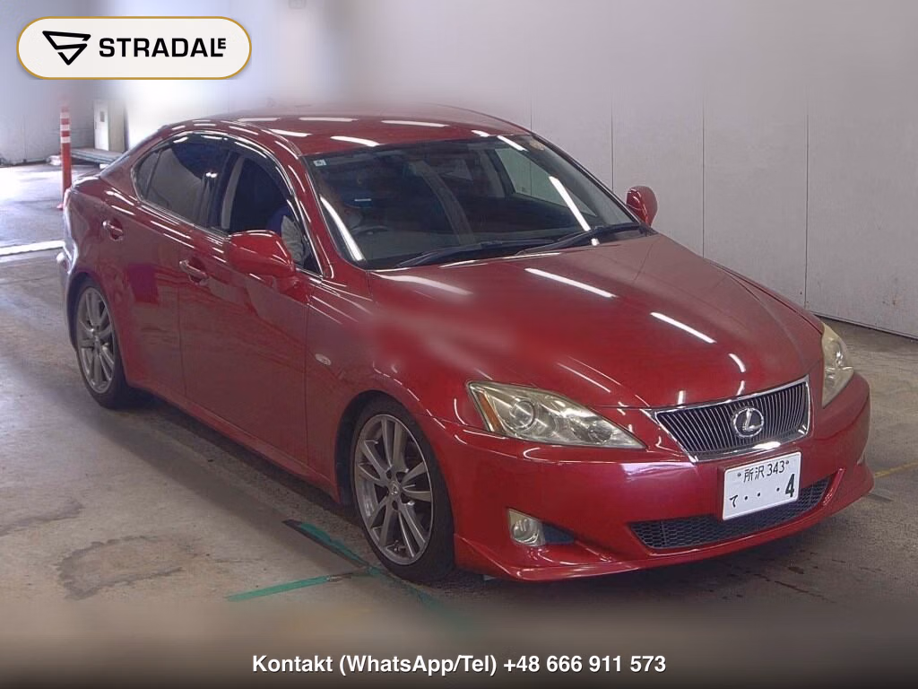 LEXUS IS 4D IS250 VERSION L 2006, aukcja z Japonii, zdjęcie 1
