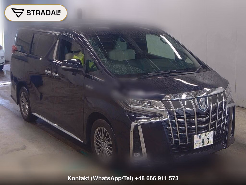 TOYOTA ALPHARD HYBRID 4WD EXECUTIVE LOUNGE S 2018, aukcja z Japonii, zdjęcie 1